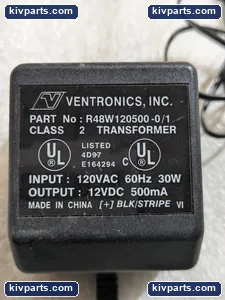 R48W120500-0/1 Ventronics AC/DC Power Supply – actual item, photo 3 of 6