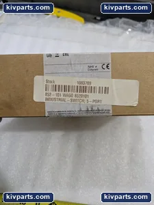 WAGO 852-101 1 Industrial Switch – actual item, photo 5 of 7