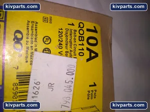 Square D QOB110 Circuit Breaker – actual item, photo 2 of 3