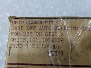 General Electric CR105X230B Hand Off Auto Selector Switch