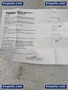 Tork Sensor ELC Series Time Switch – actual item, photo 5 of 6
