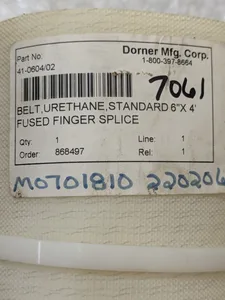 Dorner Standard Urethane Conveyor Belt