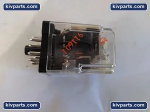 Plug In Power Relay 1/6HP 10A 120VAC 1/3HP 6A 250VAC Clear Case Industrial Panel – actual item, photo 2 of 5