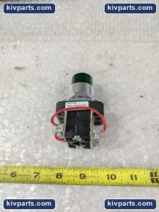 Allen-Bradley 800T-QTH10G Green Illuminated Push Button – actual item, photo 3 of 6