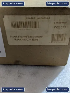 Kendall Howard 1915‑3‑402‑00 Pivot Frame Stationary Rack Mount Ears Industrial – actual item, photo 2 of 3