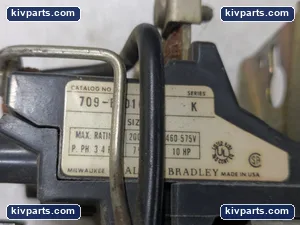 Allen-Bradley 709-B0D103 Motor Starter – actual item, photo 4 of 5