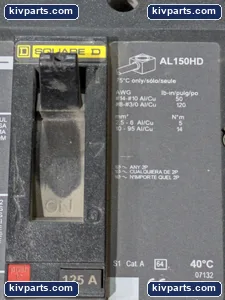 Square D HLL36125 PowerPact HL 150 Circuit Breaker – actual item, photo 4 of 12