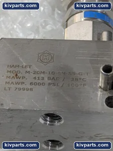 Ham-let M-20M-10-8N-SS-G-T Stainless Needle Valve – actual item, photo 2 of 6