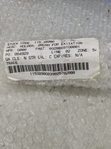 General Electric 0328B691G0001 Excitation Brush Holder
