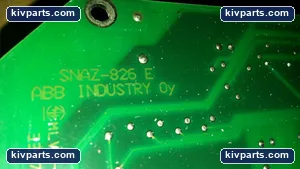 ABB SNAZ-826E Drive Control Circuit Board – actual item, photo 2 of 5