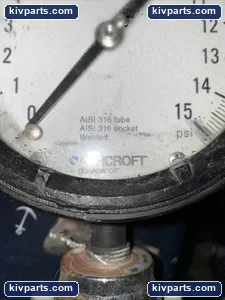 Ashcroft AISI 316 Duragauge Plus Pressure Gauge – actual item, photo 2 of 6
