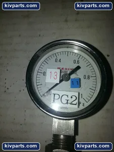 Swagelok Nisshin Stainless Pressure Gauge – actual item, photo 2 of 2