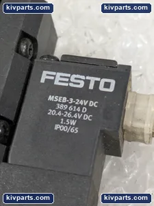 Festo CPE24-M1H-3GLS-3/8 163169 Solenoid Valve – actual item, photo 3 of 6