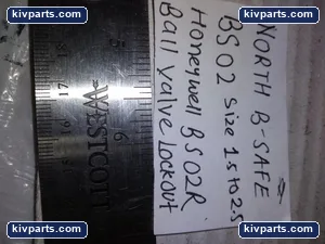 Honeywell BS02 BS02R Ball Valve – actual item, photo 3 of 4