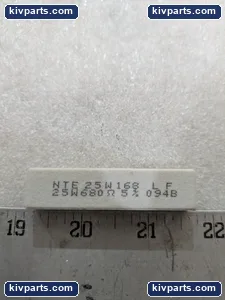 NTE 25W168 Eletronics INC Resistor – actual item, photo 6 of 7