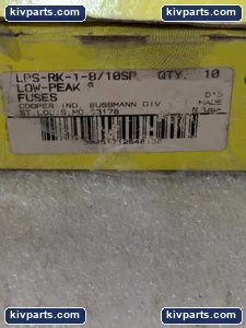 Cooper LPS-RK-1-8/10SP Bussman Low Peak Fuse – actual item, photo 2 of 7