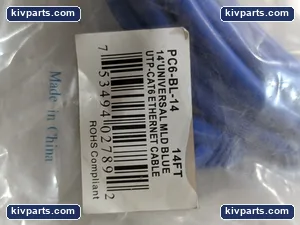 PC6-BL-14 14' Ft UTP CAT 6 Ethrnet Cable – actual item, photo 5 of 13