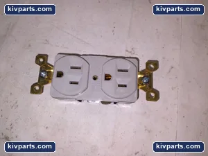 Cooper AH5262GRY Gray Duplex Receptacles – actual item, photo 3 of 6