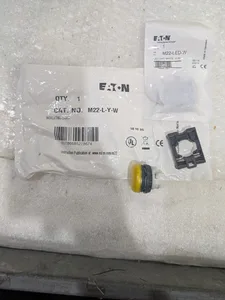 Eaton M22-L-Y-W Yellow Indicating Light