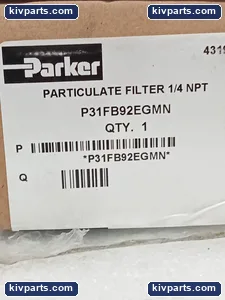 Parker P31FB92EGMN Mini Particulate Filter – actual item, photo 5 of 6