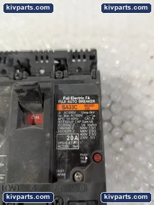 Fuji Electric SA33C Auto Circuit Breaker – actual item, photo 2 of 6
