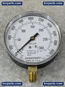 Ashcroft 35-W1005P-02L-XUL Water Pressure Gauge – actual item, photo 4 of 6