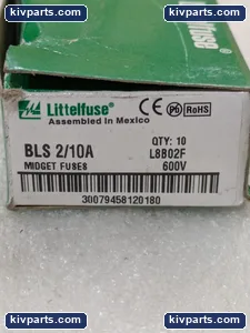 Littelfuse BLS-2/10 Fast-Acting Midget Fuse – actual item, photo 2 of 6