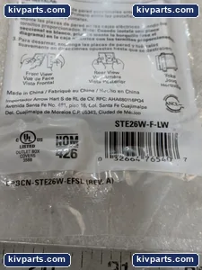 Eaton 5/0RDER Wallplate White Electrical Cover – actual item, photo 5 of 6