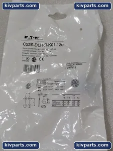 Eaton C22S-DLH-R-K01-120 Pushbutton – actual item, photo 2 of 4