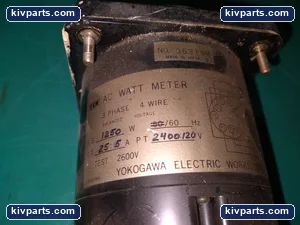 Yokogawa AC Watt Meter – actual item, photo 3 of 8