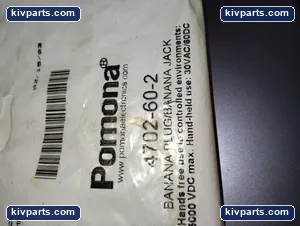 Pomona 4702-60-2 Electronics Banana Plug – actual item, photo 2 of 3