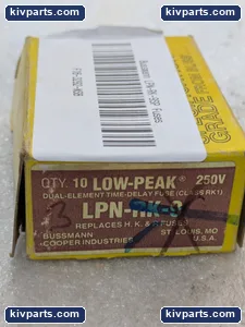 Bussmann LPN-RK-9 Class RK5 Time Delay Fuse – actual item, photo 2 of 8