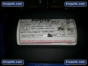Flowserve XNWS2AAU2M114 Deltorq 75 Pneumatic Actuator – actual item, photo 4 of 7