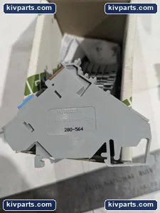 WAGO 280-564 Terminal Block – actual item, photo 3 of 4