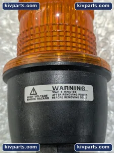 Federal Signal LP3P-120A Amber Strobe Beacon Light – actual item, photo 4 of 5