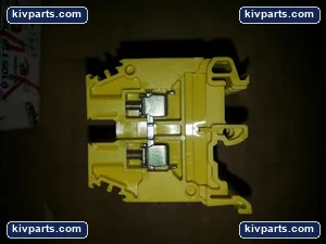 Entrelec M4/6 Yellow Terminal Block – actual item, photo 3 of 3