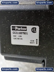 Parker CCJ11S37B01 Solenoid Valve – actual item, photo 5 of 8