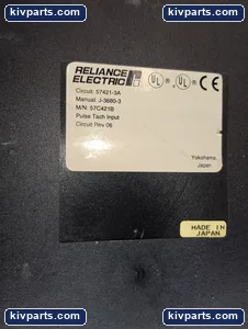 Reliance Electric 57C421B Pulse Tach Input Module – actual item, photo 2 of 9