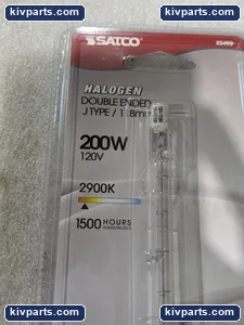 Satco S3495 T3 R7s Double Ended Halogen Lamp – actual item, photo 5 of 9