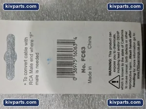 Philmore FC63 RCA Female Jack – actual item, photo 5 of 6