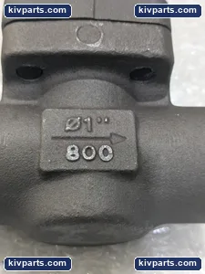 Douglas Chero R354 Forged Steel Globe Valve – actual item, photo 6 of 7