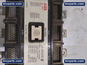 ABB EH250C-2 NEMA Size 5 Contactor – actual item, photo 2 of 6