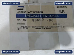 Arrow Hart 83600-30 Specialty Snap Action Switch – actual item, photo 2 of 6