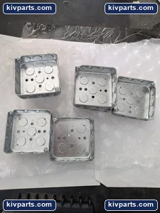 Crouse-Hinds TP408 Square Outlet – actual item, photo 2 of 3