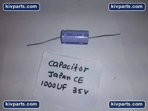 CAPACITR JAPAN CE 1000UF 35V LOT OF 2 – actual item, photo 2 of 3