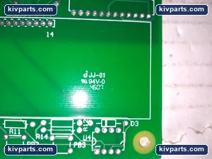 JJ-01 Bare PCB Printed Circuit Board – actual item, photo 2 of 3