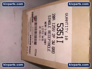 Cooper 53511 Receptacle – actual item, photo 3 of 4