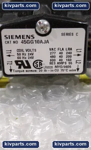 Siemens 45GG Definite Purpose Contactor – actual item, photo 6 of 6