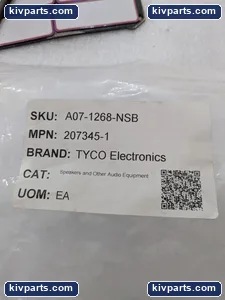 Tyco 207345-1 Clamp Kit Size 3 DB15 Connector – actual item, photo 2 of 3