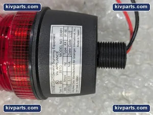 Grainger 2ERP1 Red Strobe Warning Light Beacon – actual item, photo 4 of 6